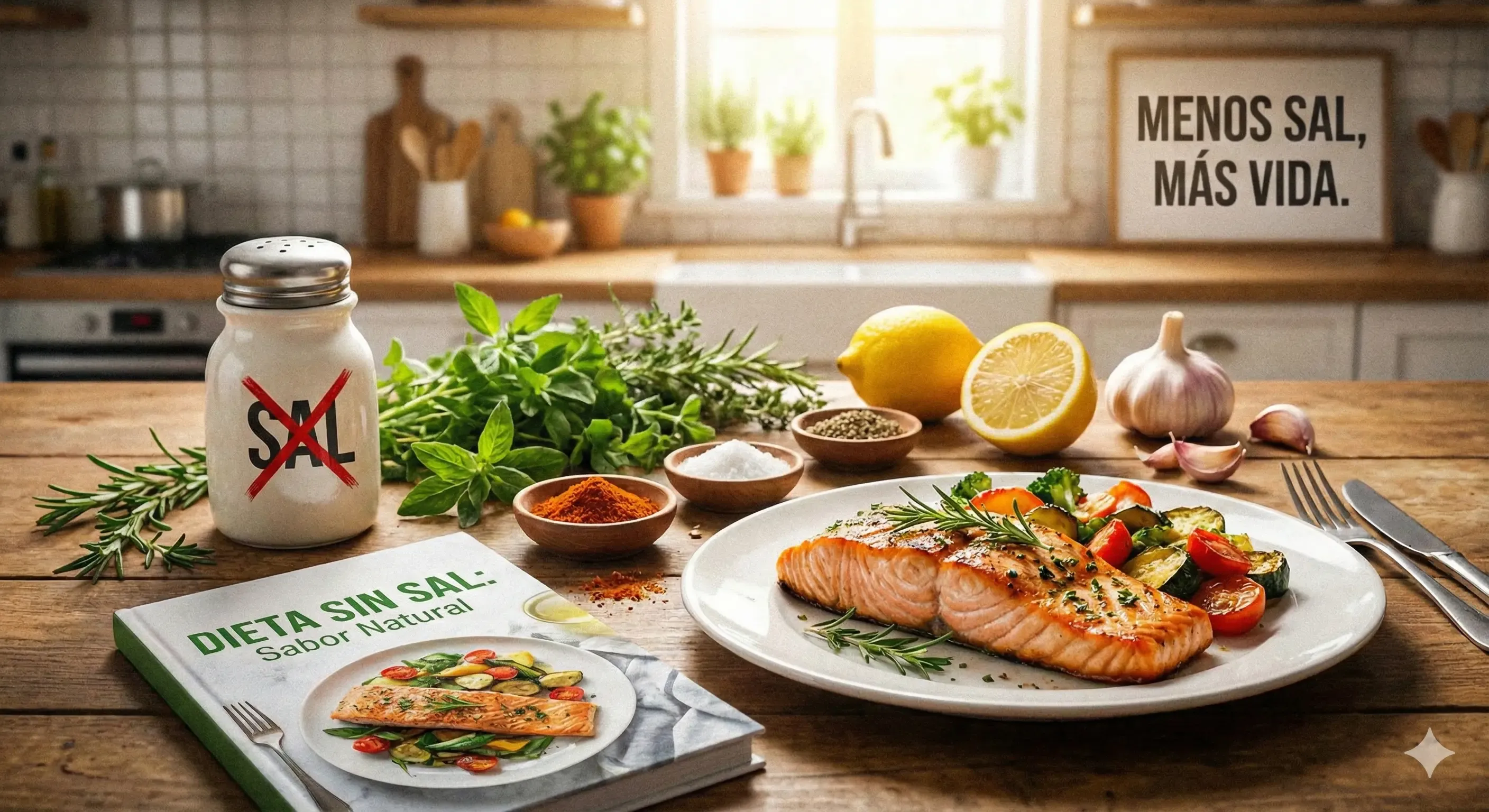 Comidas sin sal  a domicilio