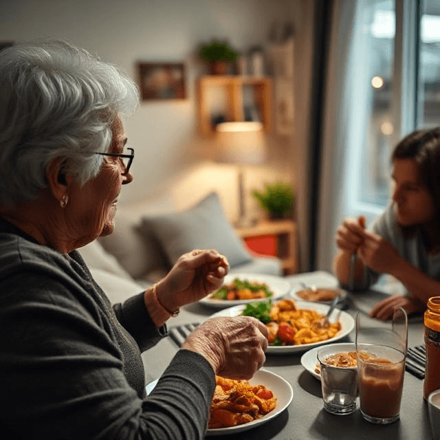comida para persona mayores